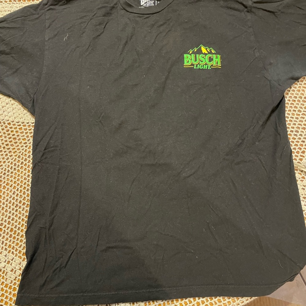 Black XL Busch Light T-Shirt